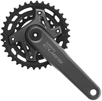 RIP Brothers ブラック クランクセット ROCKBIKES 2pc. クランク SIXTHComponents Kairos Double Crank